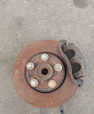 Opel Vivaro Front wheel hub spindle knuckle 93858910
