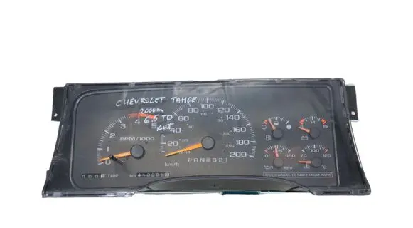 Chevrolet Tahoe Speedometer (instrument cluster) 16221505 M958400 16176850