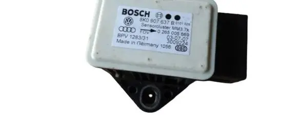 Audi A4 S4 B8 8K ESP acceleration yaw rate sensor 8K0907637B