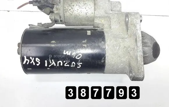 Suzuki SX4 Starter motor 0001109270