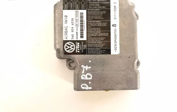 Volkswagen PASSAT B7 Airbag control unit/module 5N0959655R