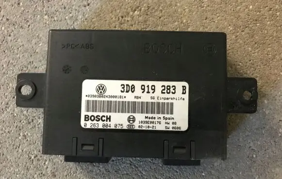 Volkswagen Phaeton Parking PDC control unit/module 3D0919283B