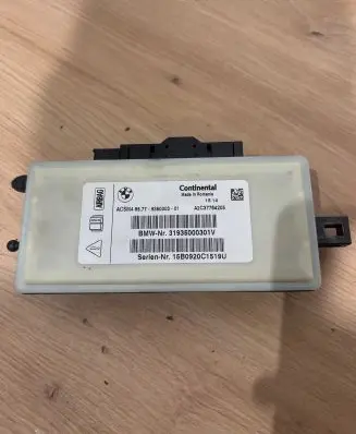 BMW 7 F01 F02 F03 F04 Airbag control unit/module 31935000301V 9350003 A2C37764205