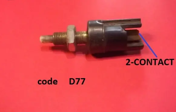 Mazda 626 Brake pedal sensor switch D77