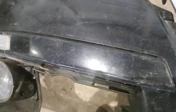 Volkswagen PASSAT B6 Front bumper splitter molding 