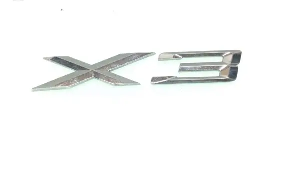 BMW X4 F26 Rear loading door model letters 