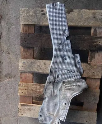 BMW 6 E63 E64 Exhaust heat shield 51487897030 7897030