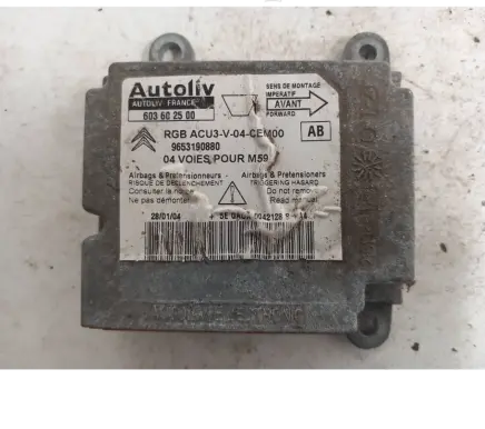 Citroen Berlingo Engine control unit/module 9653190880 603602500
