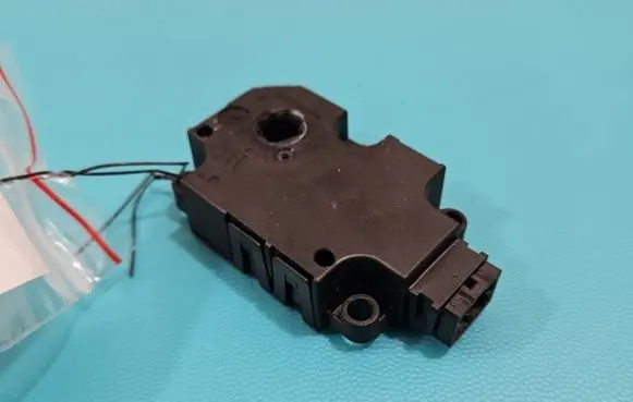 A/C air flow flap actuator/motor