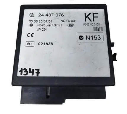 Opel Astra H Comfort/convenience module 24437076