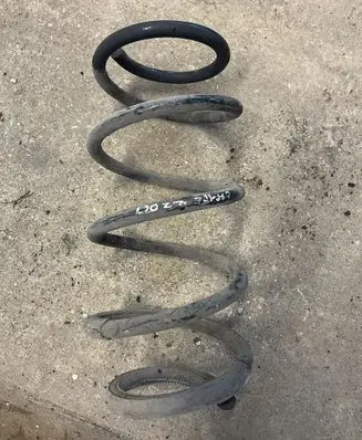 Front coil spring