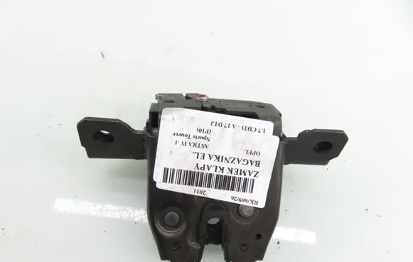 Opel Astra J Tailgate/trunk/boot lock/catch/latch 13581023
