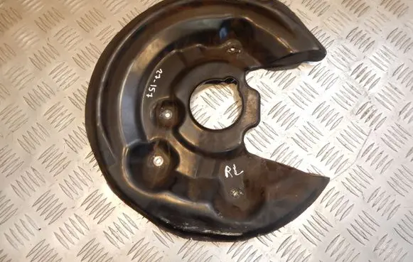 Volkswagen PASSAT B6 Rear brake disc plate dust cover 3C0615612H 27157