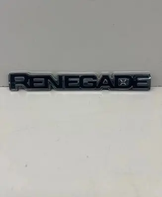 Jeep Renegade Manufacturer badge logo/emblem 