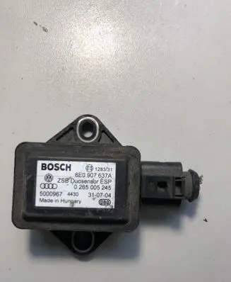 Audi A4 S4 B6 8E 8H ESP acceleration yaw rate sensor 8E0907637A