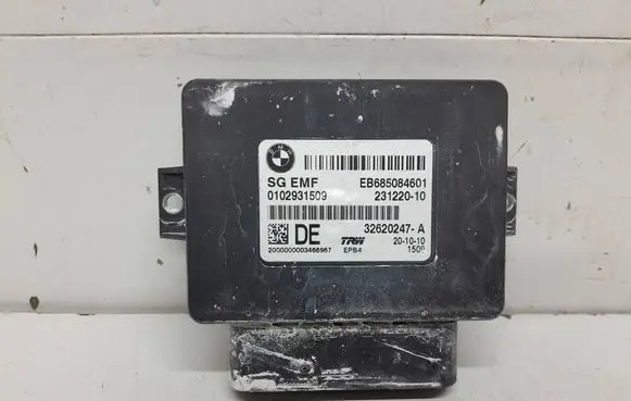 BMW 5 F10 F11 Hand brake control module 32620247 EB685084601 231220