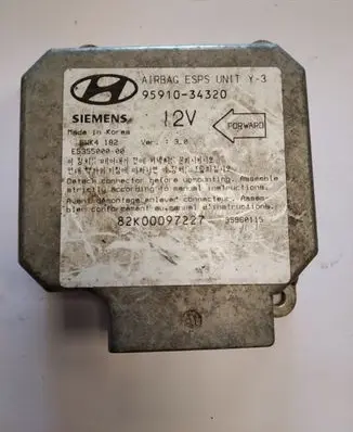 Hyundai Sonata Airbag control unit/module 9591034320