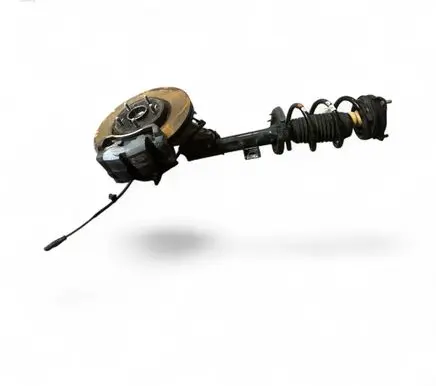 Front wheel hub spindle knuckle