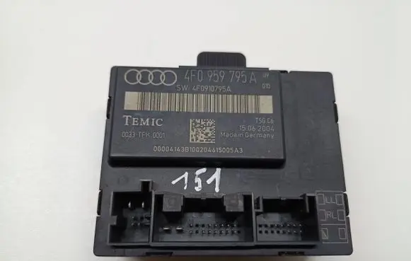 Audi A6 S6 C6 4F Door control unit/module 4F0959795A 4F0910795A 0033TFK0001