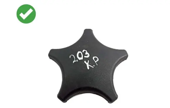 Mercedes-Benz C W203 Seat adjustment knob A2039190088 61010027