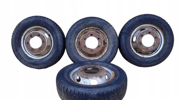 Volkswagen II LT R16 steel rim 291601027D