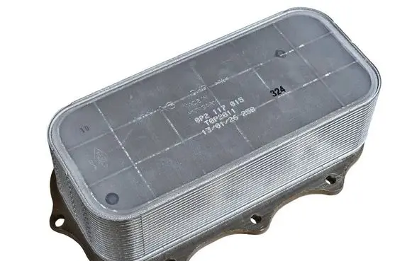 Audi A8 S8 D5 Engine oil radiator 0P2117015