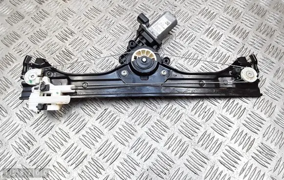 Fiat 500 Rear door window regulator with motor 518893640