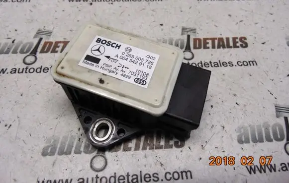 Mercedes-Benz A W169 ESP acceleration yaw rate sensor A0045429118