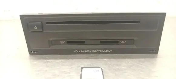 Volkswagen Golf VII Navigation unit CD/DVD player 5G0035874 5G0919866E