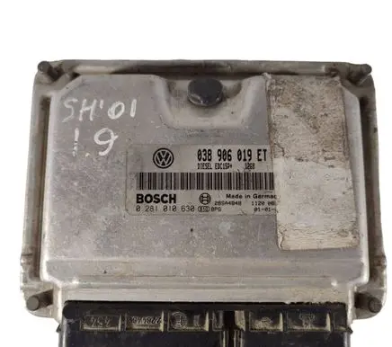 Volkswagen Sharan Engine control unit/module 038906019ET 28SA4848 0281010630