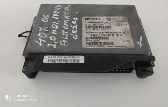 Peugeot 407 Gearbox control unit/module 0260002923