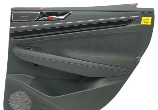 Rear door card panel trim