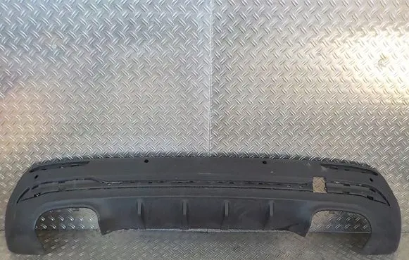 Rear bumper lower part trim
