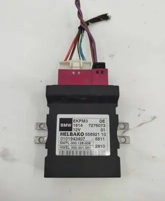 BMW 5 F10 F11 Fuel injection pump control unit/module 7276073 0101943407 55892110