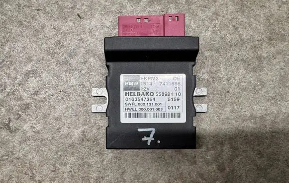 BMW X5 F15 Fuel injection pump control unit/module 7411596 16147411596