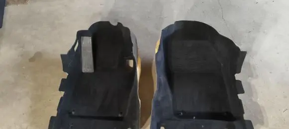 Volvo S90, V90 Front floor carpet liner 39835032 31463889 101400201