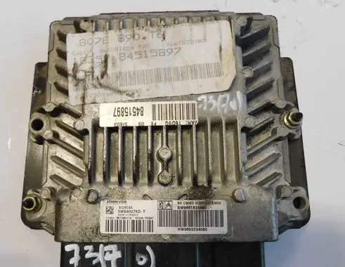 Peugeot 307 Engine control unit/module 5WS40276DT 9655534080 9661835980