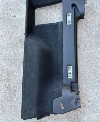 Trunk/boot lower side trim panel