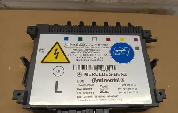 Mercedes-Benz CLS C218 X218 Seat control module A2129001011 A2128206526 A2129027304