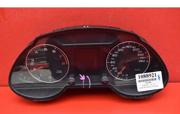 Audi Q5 SQ5 8R Speedometer (instrument cluster) 8R0920931A