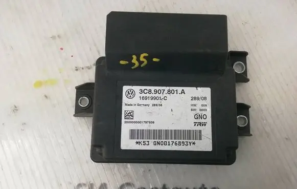 Volkswagen PASSAT B6 Hand brake control module 3C8907801A 16919901C
