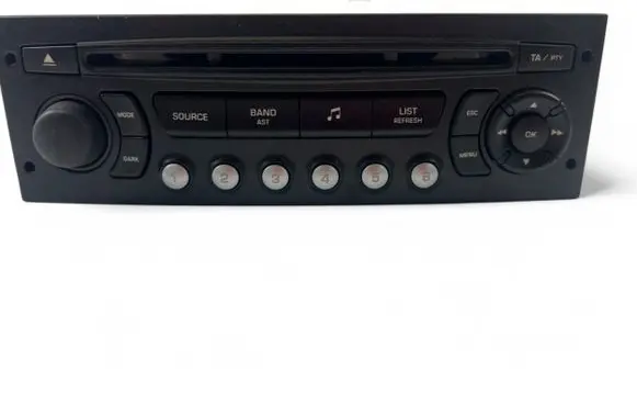 Peugeot Partner Radio/CD/DVD/GPS head unit 9666968177
