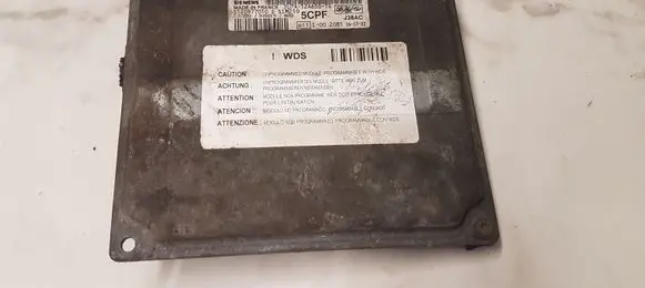 Ford Fiesta Engine control unit/module 2U7A12A650TG S120977010
