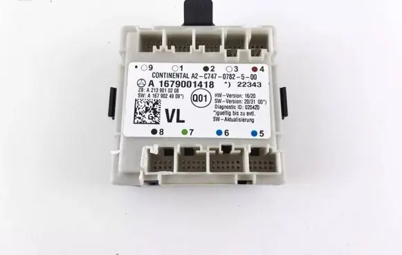 Mercedes-Benz GLE W167 Door control unit/module A1679001418 A2139010208 A1679024909
