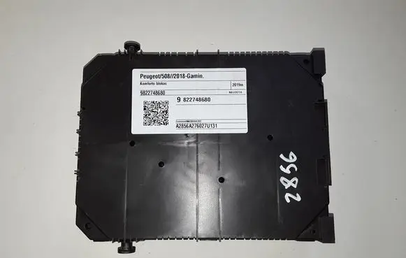 Peugeot 508 II Comfort/convenience module 9822748680