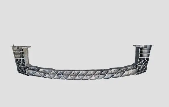 Citroen C5 Front bumper cross member 966050138001