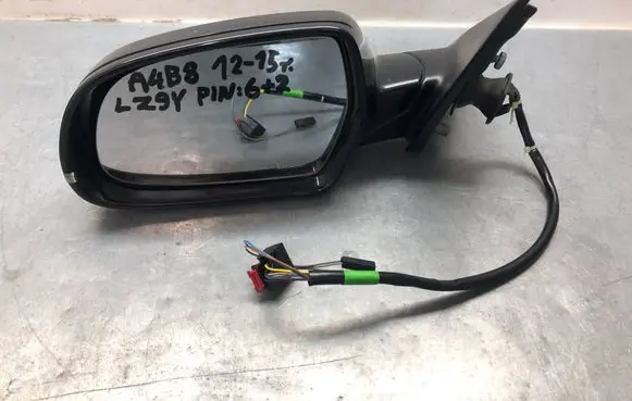 Audi A4 S4 B8 8K Front door electric wing mirror A4B8