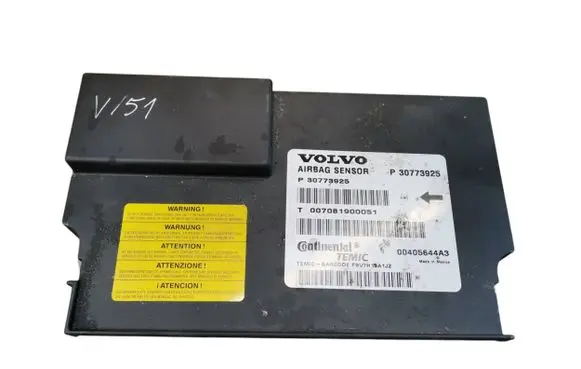 Volvo S80 Airbag control unit/module 30773925 00405644A3 007081900051