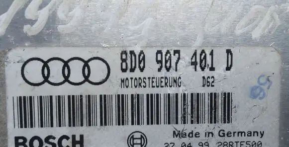 Audi A4 S4 B5 8D Engine control unit/module ECU 8D0907401D 0281001812