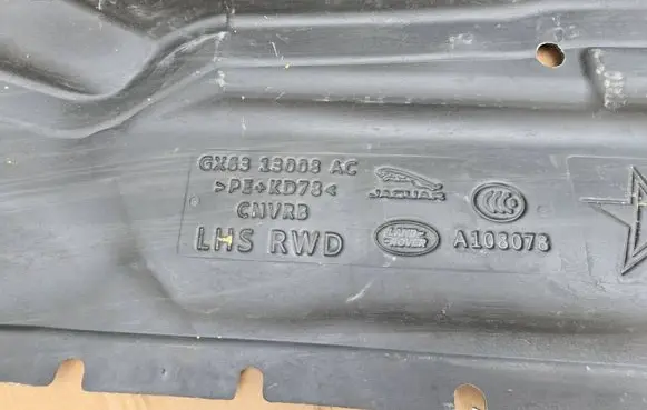 Jaguar XE Side door sound insulation GX6313008AC